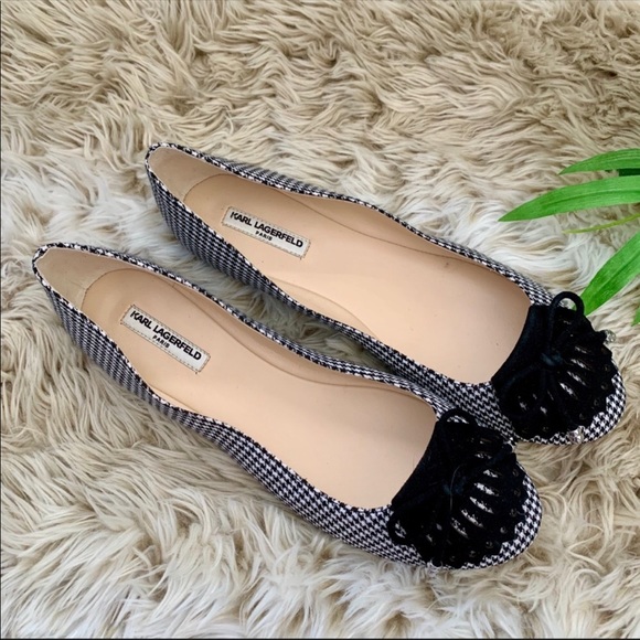 NWOT Karl Lagerfeld flats size 39 (9) - Picture 1 of 4